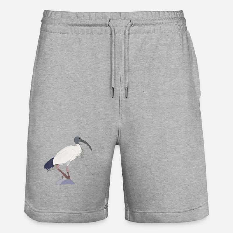 Ibis Bin Bird - Short de jogging bio TRAINER Stanley/Stella unisexe - gris chiné