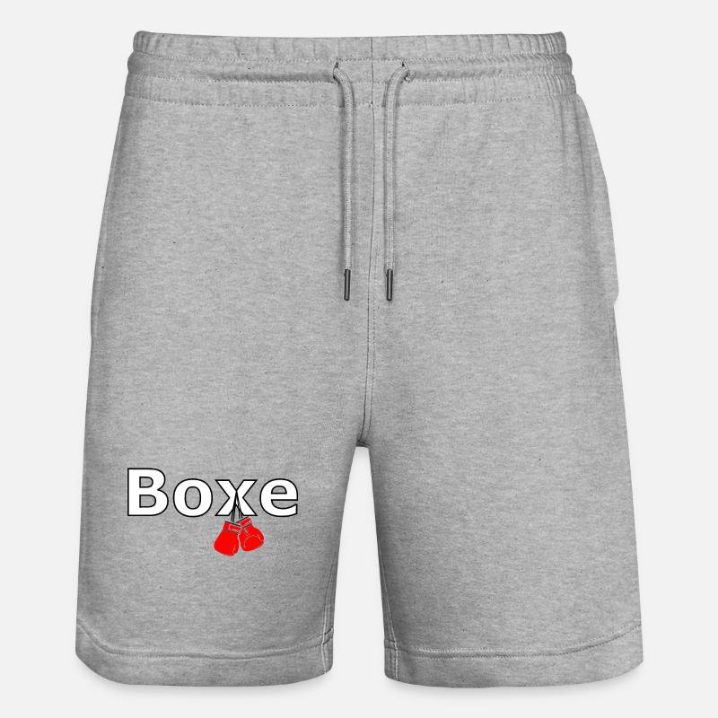 Boxe - Short de jogging bio TRAINER Stanley/Stella unisexe - gris chiné