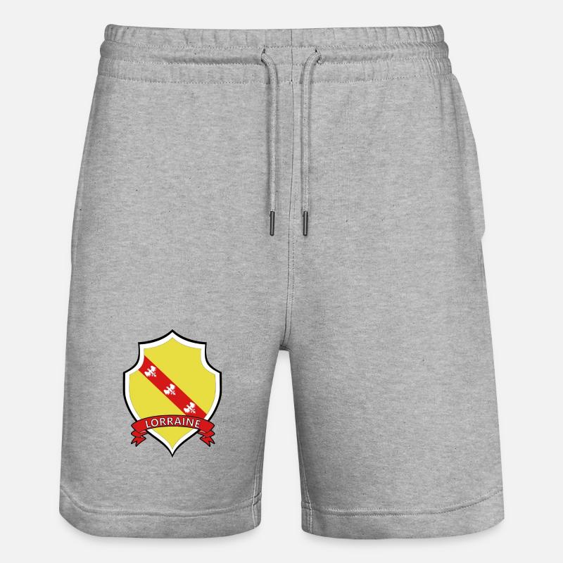 Lorraine - Short de jogging bio TRAINER Stanley/Stella unisexe - gris chiné