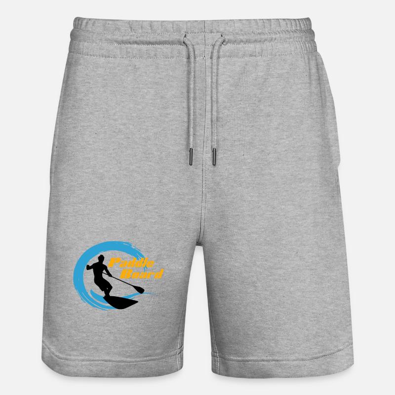 Paddle - Short de jogging bio TRAINER Stanley/Stella unisexe - gris chiné
