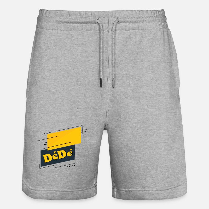 Dédé - Short de jogging bio TRAINER Stanley/Stella unisexe - gris chiné