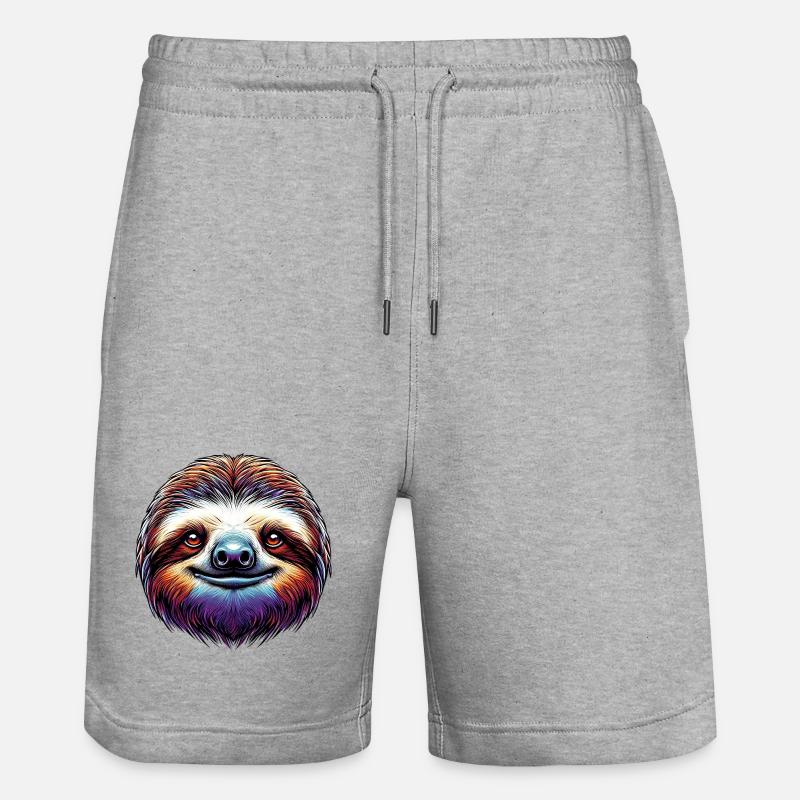 Paresse - Short de jogging bio TRAINER Stanley/Stella unisexe - gris chiné
