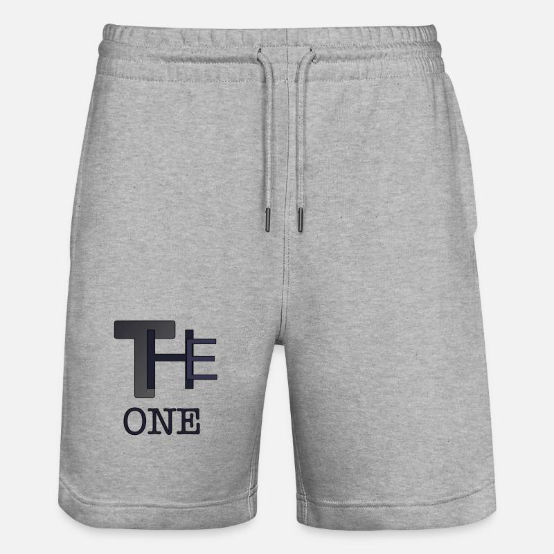 Seul, il n’y a que toi - Short de jogging bio TRAINER Stanley/Stella unisexe - gris chiné