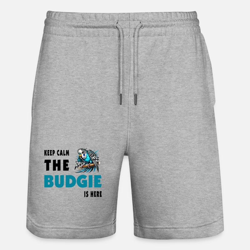 Conception de perruche - Short de jogging bio TRAINER Stanley/Stella unisexe - gris chiné