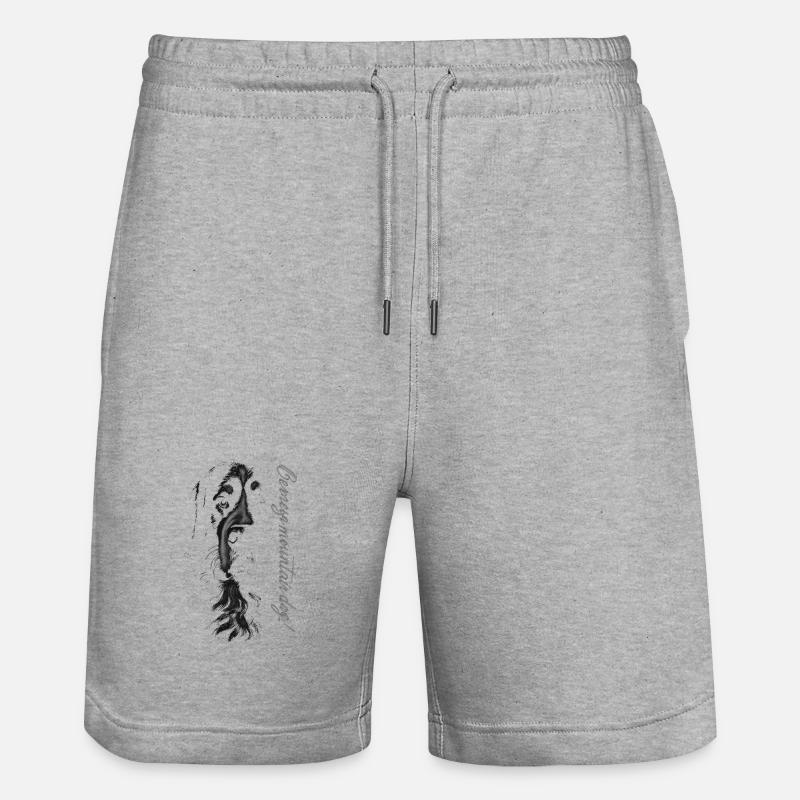 Bouvier bernois - Short de jogging bio TRAINER Stanley/Stella unisexe - gris chiné