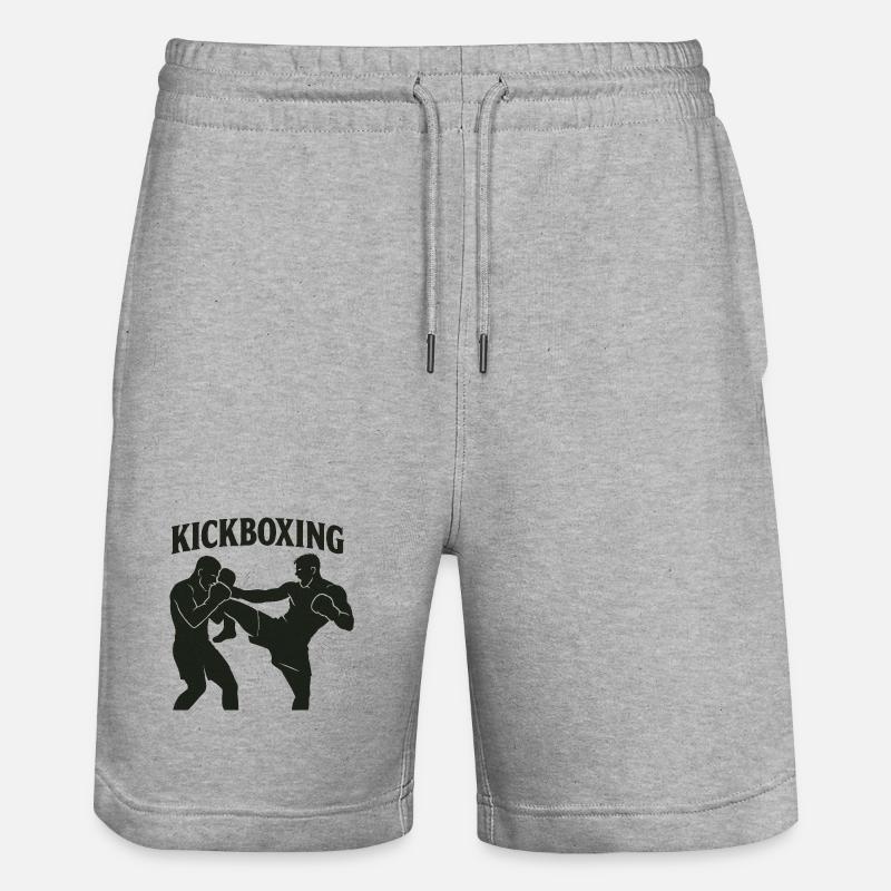 Boxe - Short de jogging bio TRAINER Stanley/Stella unisexe - gris chiné