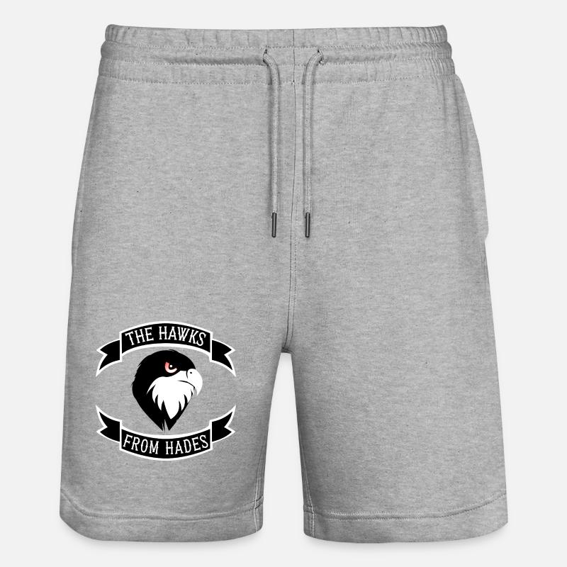 Écusson de l’épervier d’Hadès - Short de jogging bio TRAINER Stanley/Stella unisexe - gris chiné