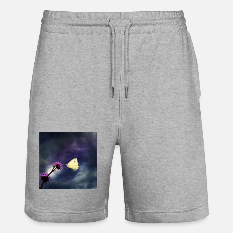 Approche en mode orage - Short de jogging bio TRAINER Stanley/Stella unisexe - gris chiné
