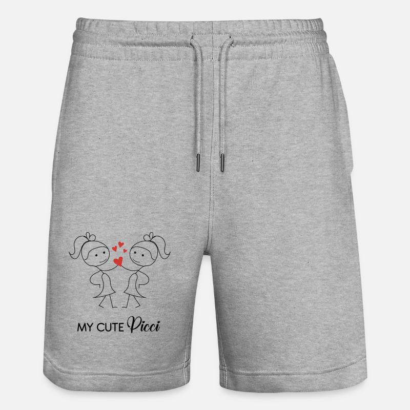 Bambine  - Pantaloncini da jogger ecologici unisex Trainer di Stanley/Stella - grigio melange
