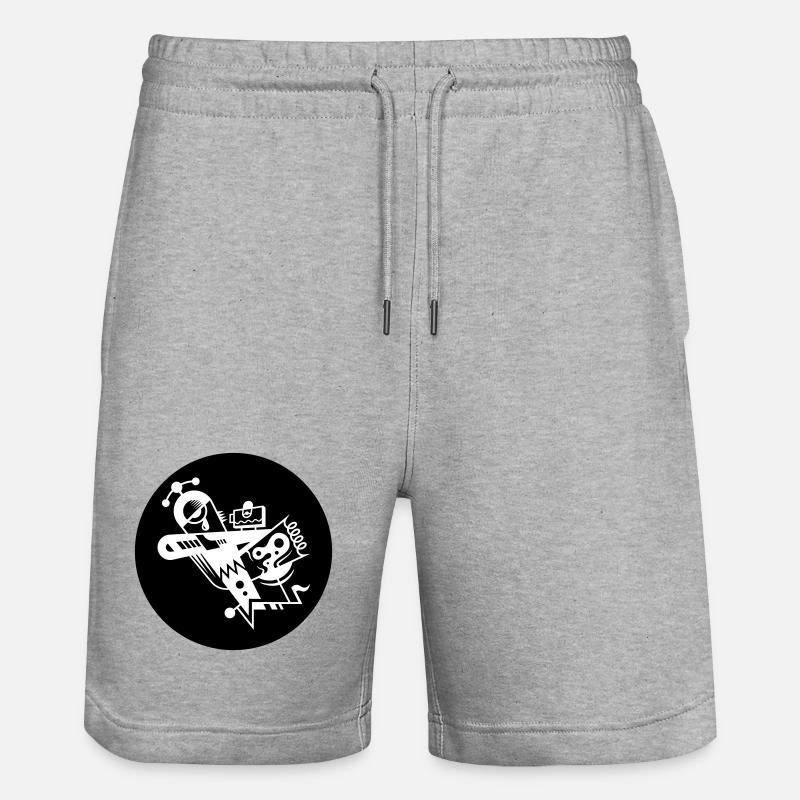 Fragment 81 - Short de jogging bio TRAINER Stanley/Stella unisexe - gris chiné