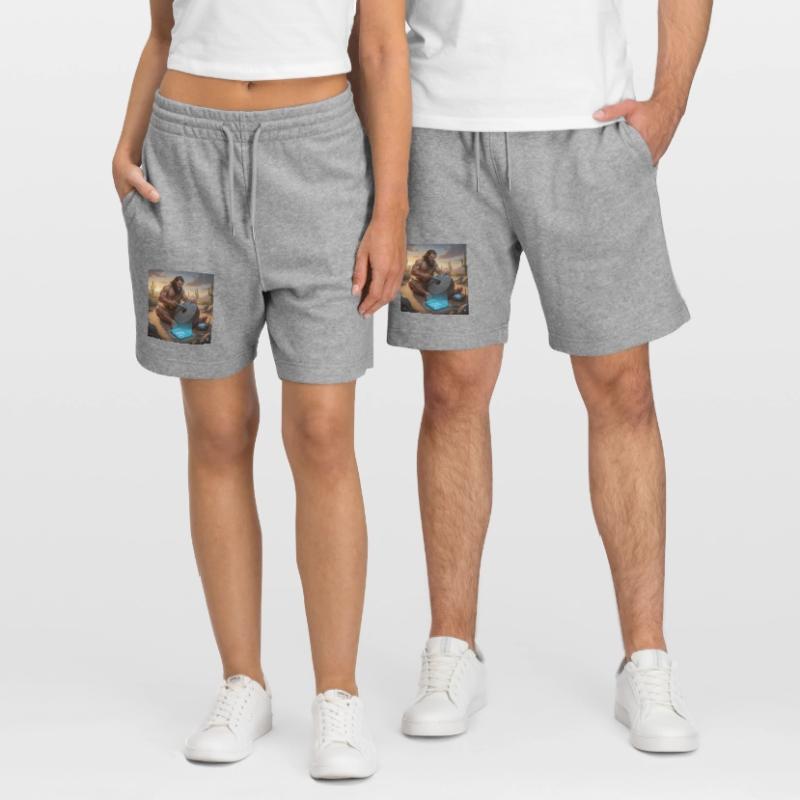 Caveman Tech Support – Das erste Tutorial Stanley/Stella Unisex Bio Joggingshorts Trainer 