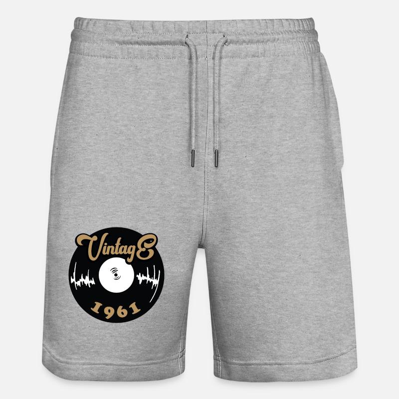 Cube 1961 - Short de jogging bio TRAINER Stanley/Stella unisexe - gris chiné
