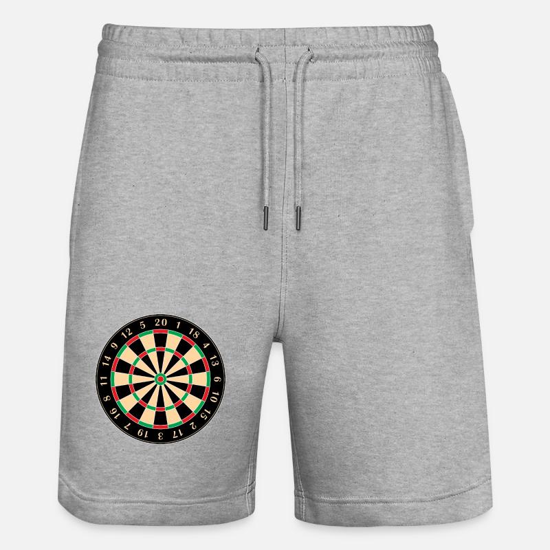 cible - Short de jogging bio TRAINER Stanley/Stella unisexe - gris chiné