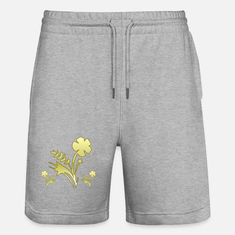 Fleur - Short de jogging bio TRAINER Stanley/Stella unisexe - gris chiné