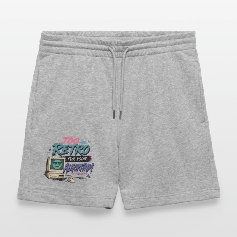 Retro Computer Algorithm Vintage Humor Stanley/Stella Unisex Bio Joggingshorts Trainer 