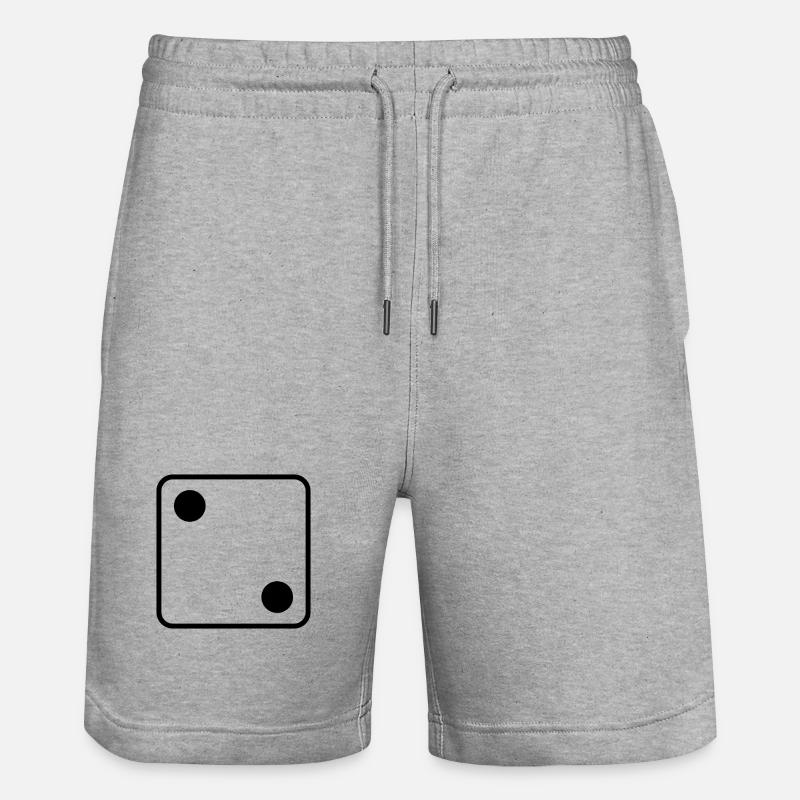 Dit - Short de jogging bio TRAINER Stanley/Stella unisexe - gris chiné