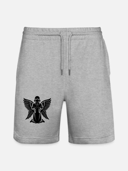 Engel - Stanley/Stella Unisex Bio Joggingshorts Trainer  - Grau meliert