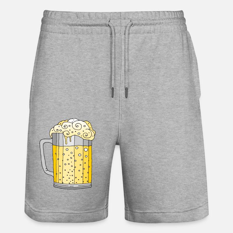 Mug - Short de jogging bio TRAINER Stanley/Stella unisexe - gris chiné