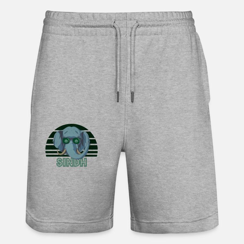 Sindh - Short de jogging bio TRAINER Stanley/Stella unisexe - gris chiné