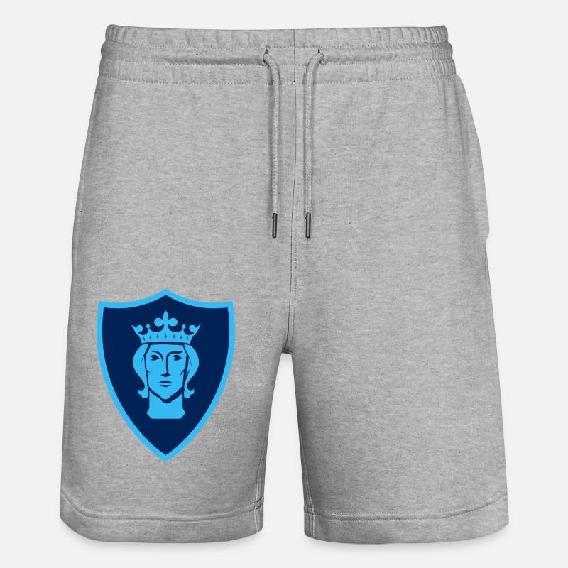 Fierté de Stockholm - Short de jogging bio TRAINER Stanley/Stella unisexe - gris chiné