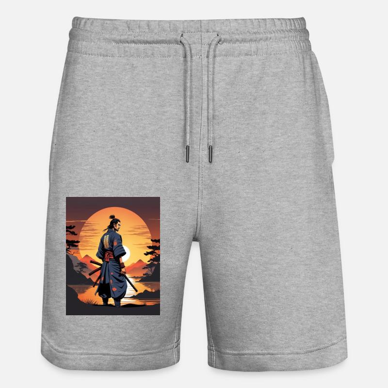 L’honneur éternel - Short de jogging bio TRAINER Stanley/Stella unisexe - gris chiné