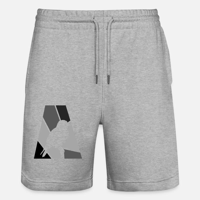 Perruche Peep Perruche - Short de jogging bio TRAINER Stanley/Stella unisexe - gris chiné