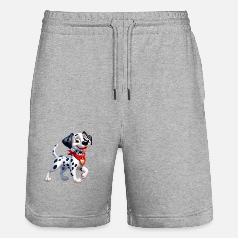 dalmatien 2 - Short de jogging bio TRAINER Stanley/Stella unisexe - gris chiné