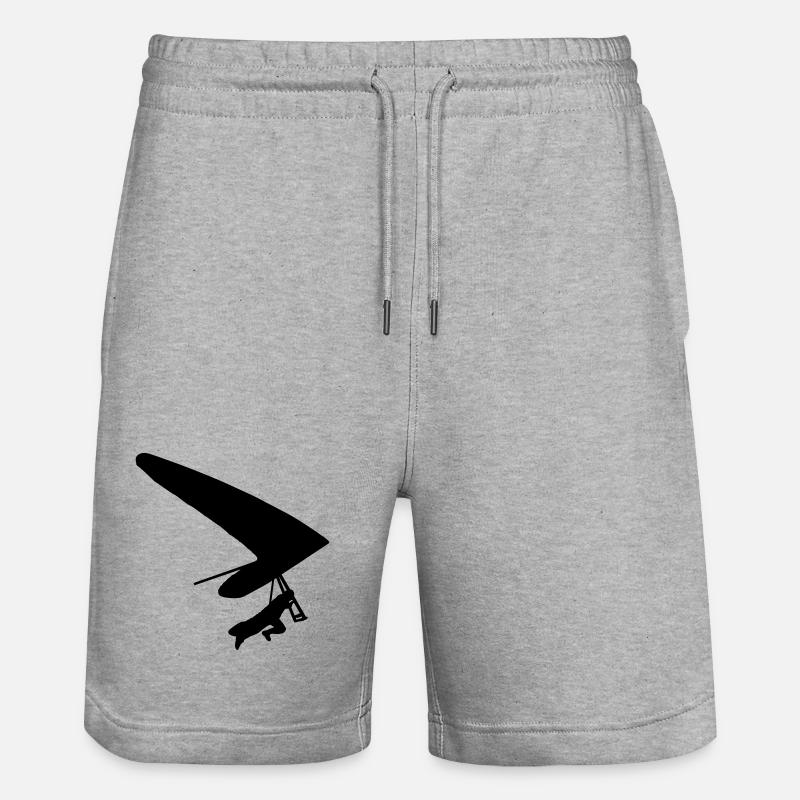 Hang - glider - Short de jogging bio TRAINER Stanley/Stella unisexe - gris chiné