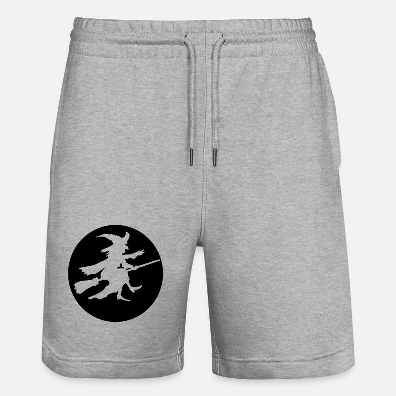 Witch 2 - Short de jogging bio TRAINER Stanley/Stella unisexe - gris chiné