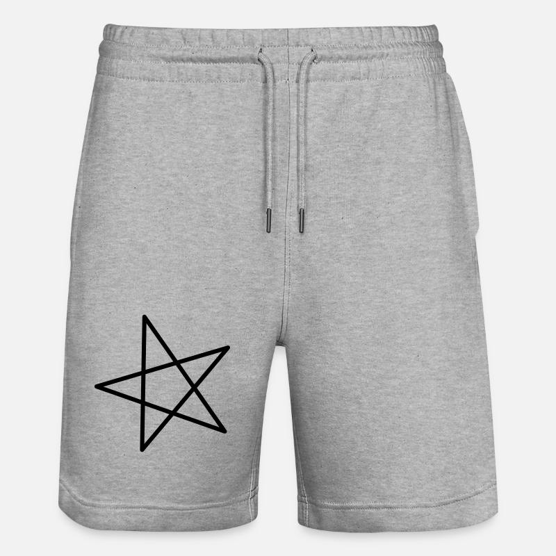 Étoile - Short de jogging bio TRAINER Stanley/Stella unisexe - gris chiné