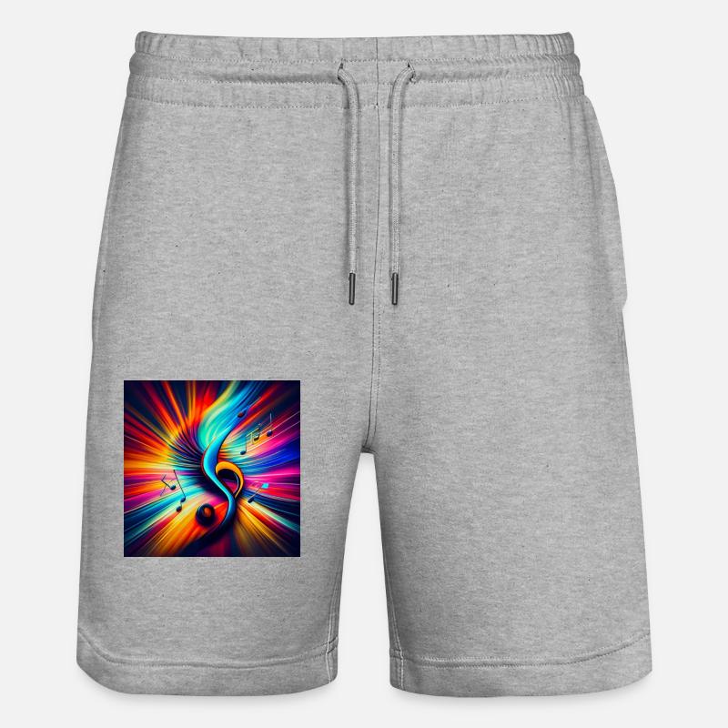 Dans la majeure - Short de jogging bio TRAINER Stanley/Stella unisexe - gris chiné