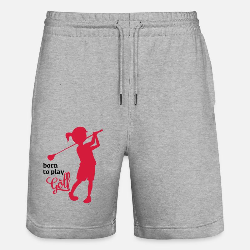 golf - Short de jogging bio TRAINER Stanley/Stella unisexe - gris chiné