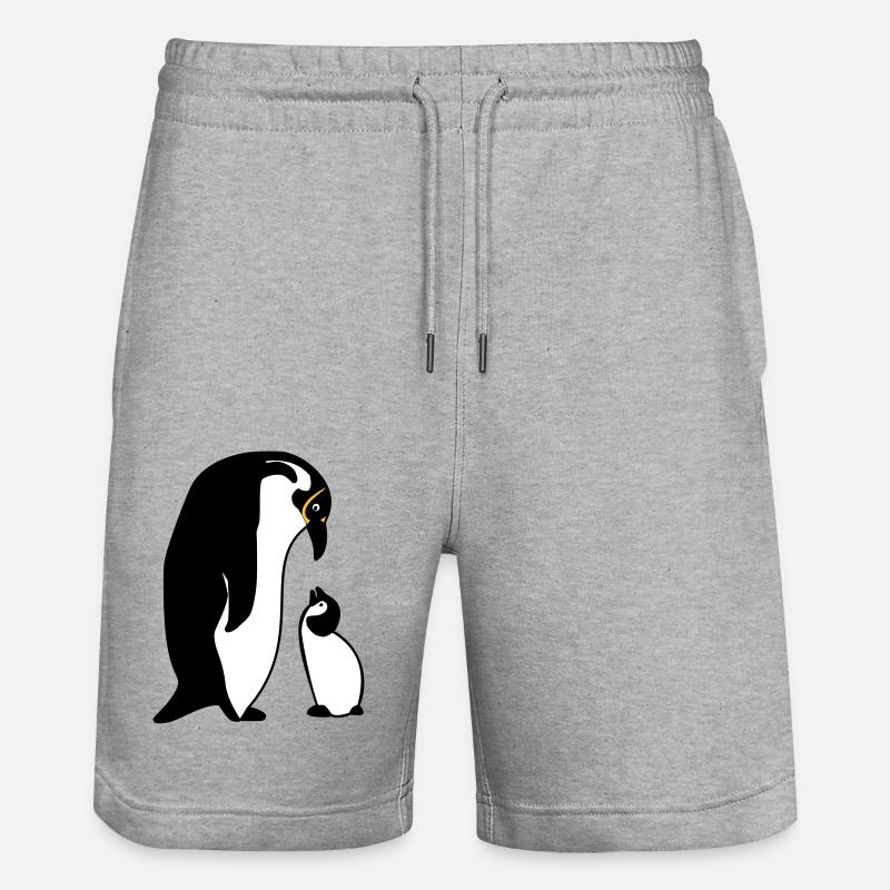 manchot - Short de jogging bio TRAINER Stanley/Stella unisexe - gris chiné