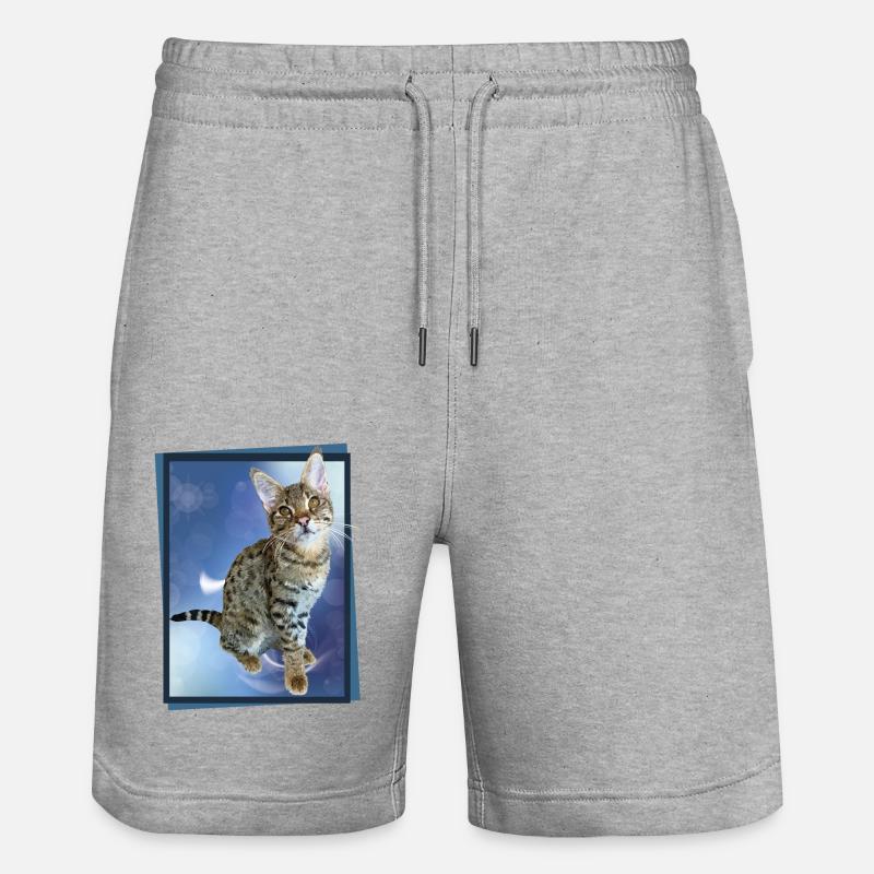 Tabby - Short de jogging bio TRAINER Stanley/Stella unisexe - gris chiné