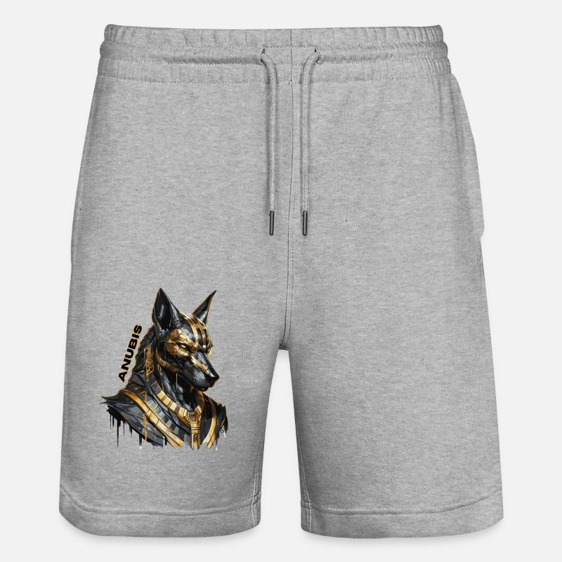 Anubis - Short de jogging bio TRAINER Stanley/Stella unisexe - gris chiné