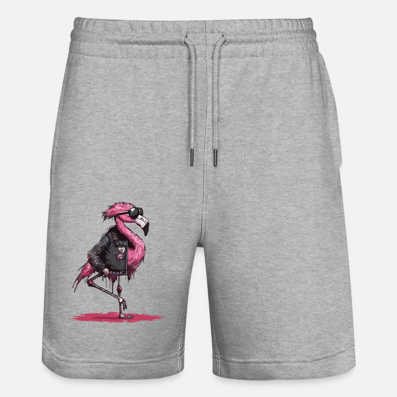 Se détacher - Short de jogging bio TRAINER Stanley/Stella unisexe - gris chiné