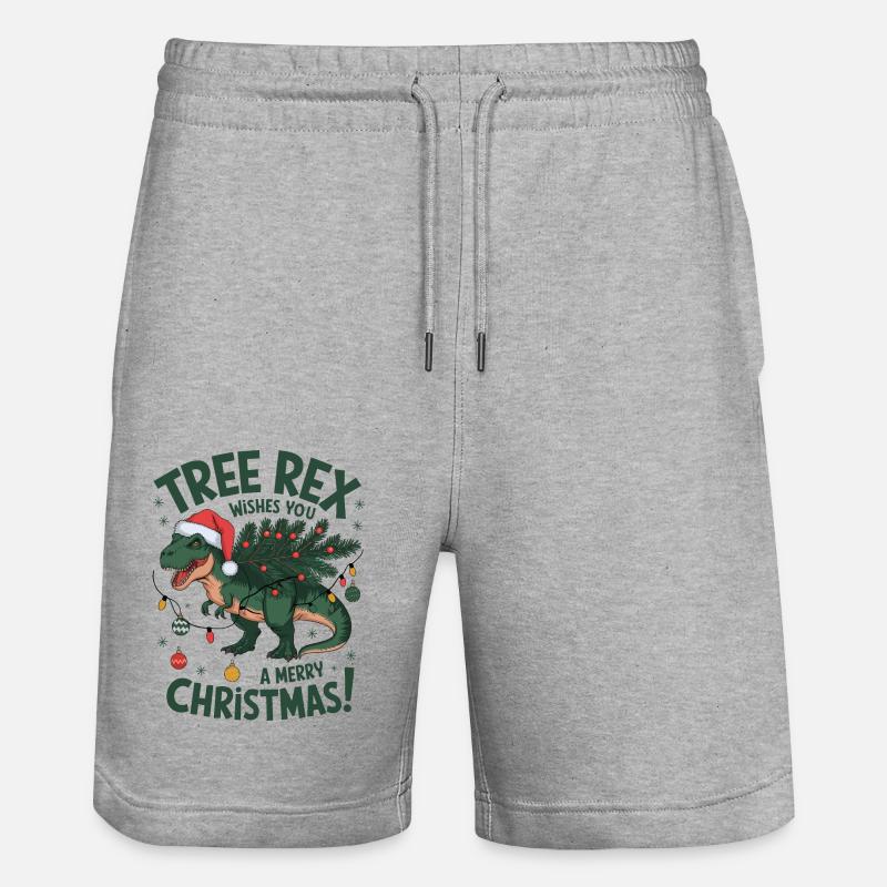 Arbre Rex - Short de jogging bio TRAINER Stanley/Stella unisexe - gris chiné