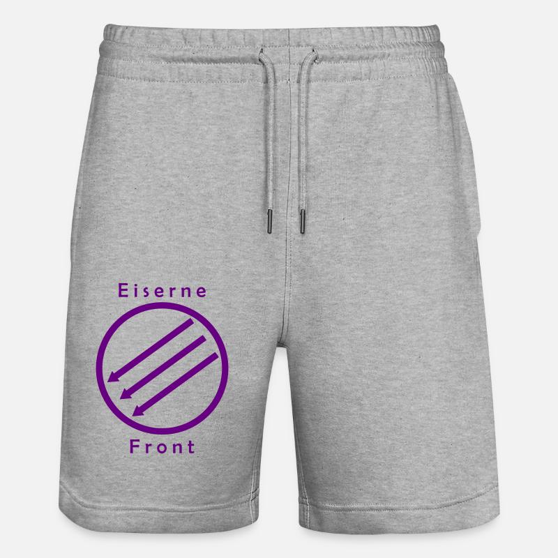 Eiserne Fron - Drei Pfeile - Short de jogging bio TRAINER Stanley/Stella unisexe - gris chiné