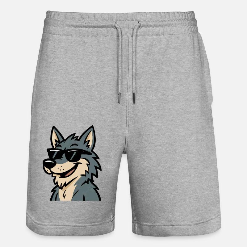 Lunettes de soleil Wolf - Short de jogging bio TRAINER Stanley/Stella unisexe - gris chiné