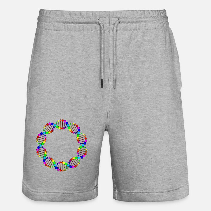 ADN ADN arc-en-ciel - Short de jogging bio TRAINER Stanley/Stella unisexe - gris chiné