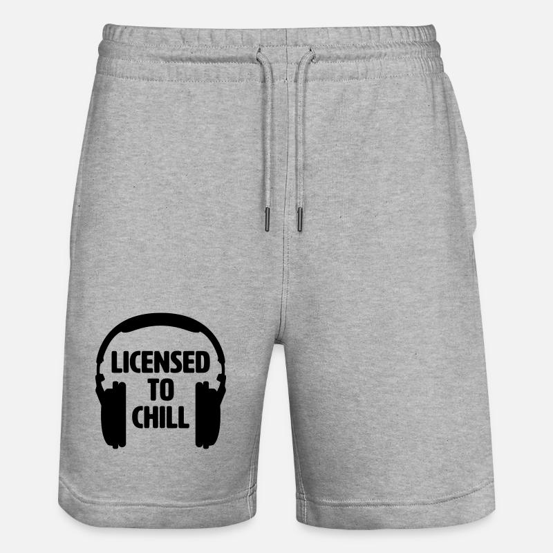 Autorisé à refroidir - Short de jogging bio TRAINER Stanley/Stella unisexe - gris chiné