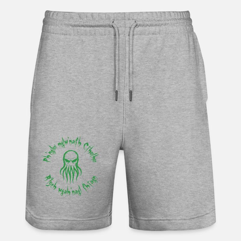 Le réveil de Cthulhu 2 - Short de jogging bio TRAINER Stanley/Stella unisexe - gris chiné