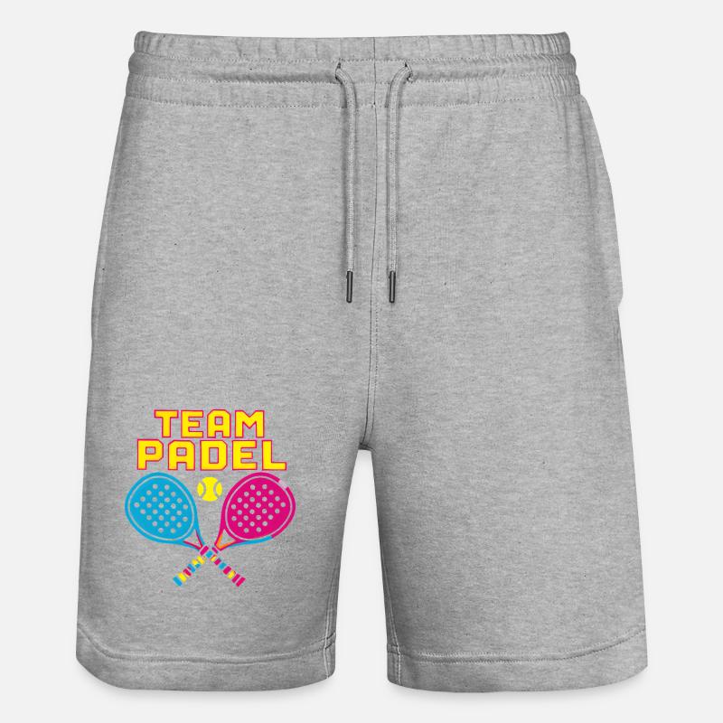 Paddle Team Néon - Short de jogging bio TRAINER Stanley/Stella unisexe - gris chiné