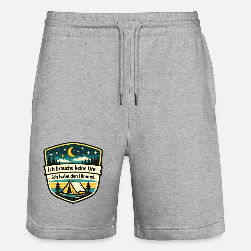 Campeur - Short de jogging bio TRAINER Stanley/Stella unisexe - gris chiné