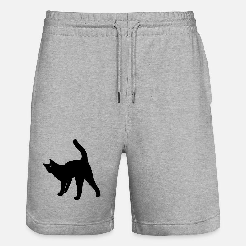 Chat chat - Short de jogging bio TRAINER Stanley/Stella unisexe - gris chiné