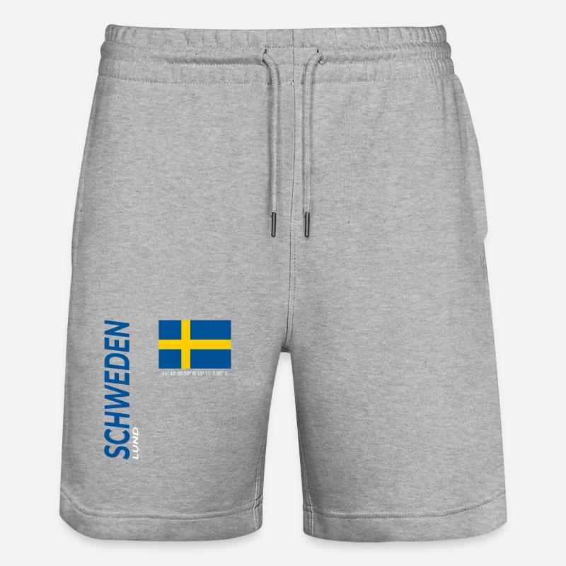 Lund - Short de jogging bio TRAINER Stanley/Stella unisexe - gris chiné