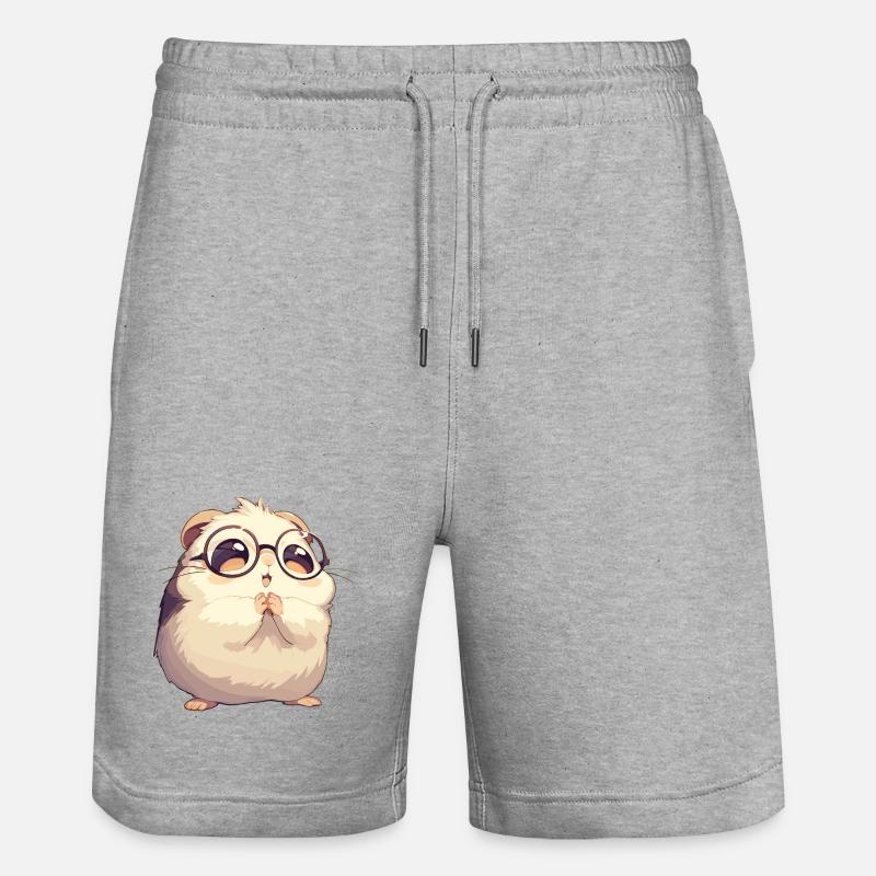 Lemmings Lemming - Short de jogging bio TRAINER Stanley/Stella unisexe - gris chiné