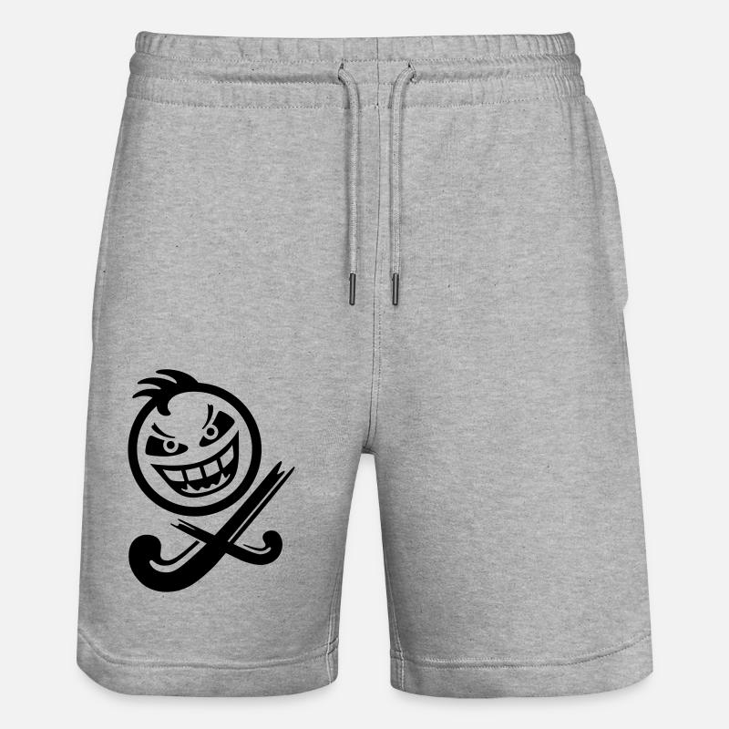 vampire de hockey - Short de jogging bio TRAINER Stanley/Stella unisexe - gris chiné