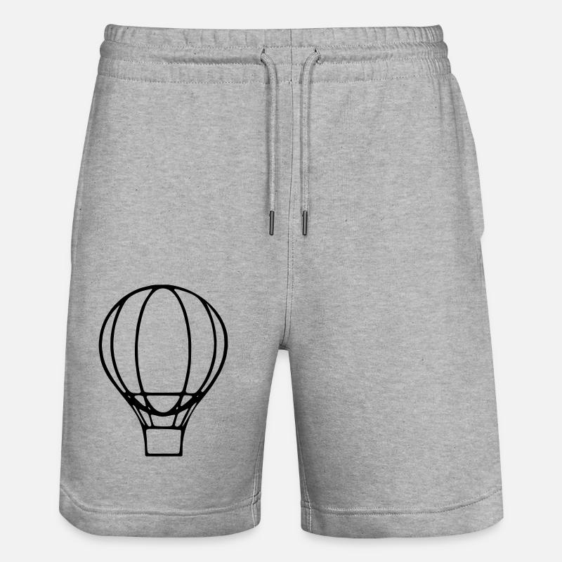Ballon à air chaud - Short de jogging bio TRAINER Stanley/Stella unisexe - gris chiné