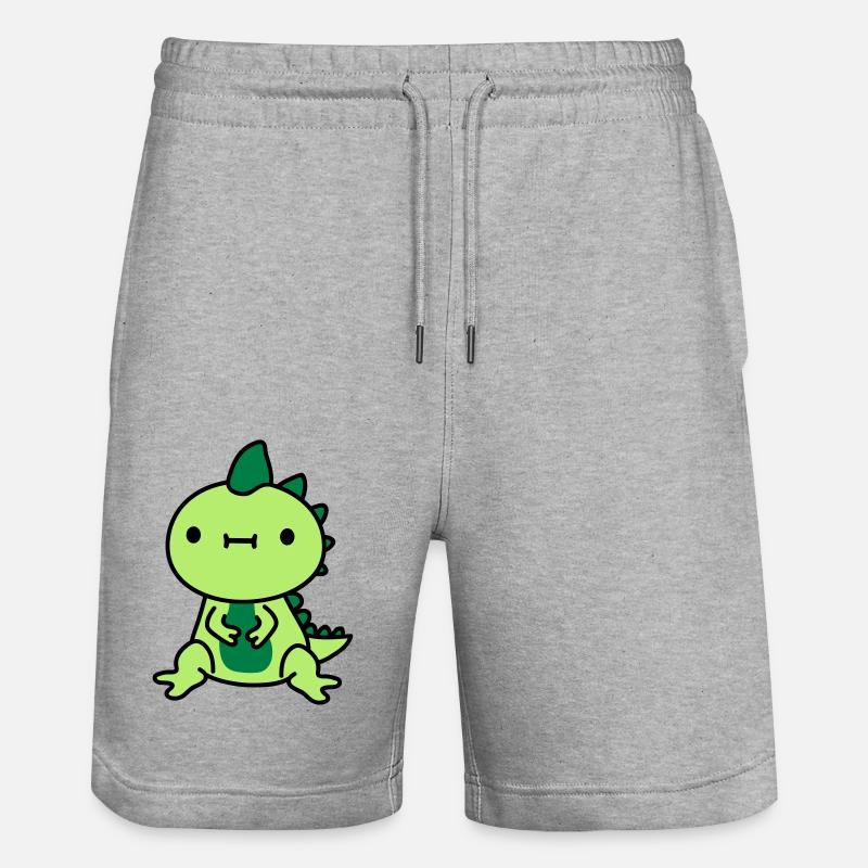 petit suesser kawaii - Short de jogging bio TRAINER Stanley/Stella unisexe - gris chiné